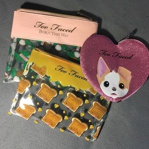 Too Faced Limited Edition Makeup Bags